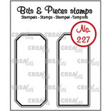 Crealies Bits & Pieces Stempels No. 227 Labels (CLBP227)
