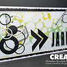 Crealies Bits & Pieces Stamps No. 227 Tag (CLBP227) Crealies Bits & Pieces Stamps No. 227 Tag (CLBP227)