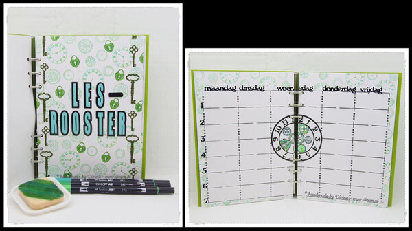 Crealies Bits & Pieces Stempels No. 210 Tandwielen (Omlijning) (CLBP210)