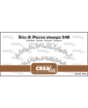 Crealies Bits & Pieces Stempels No. 248 2X Grasheuvel (CLBP248)