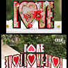 Crealies Cardzz Dies No. 156 Love (Cardsize) (CLCZ156) Crealies Cardzz Dies No. 156 Love (Cardsize) (CLCZ156)
