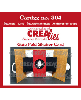 Crealies Cardzz Stansen No. 304 Gate Fold Shutter Card (CLCZ304)