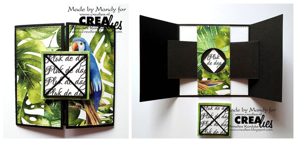 Crealies Cardzz Stansen No. 304 Gate Fold Shutter Card (CLCZ304)