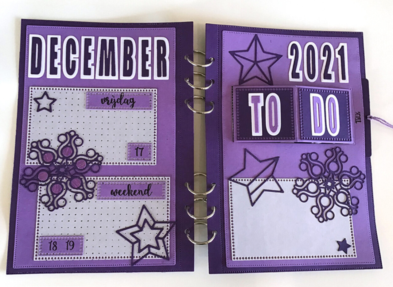 Crealies Cardzz Dies No. 286 Stars (CLCZ286)