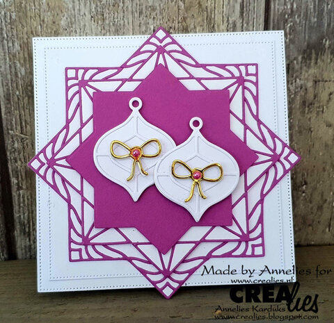 Crealies Cardzz Stansen No. 285 Kerstballen (CLCZ285)