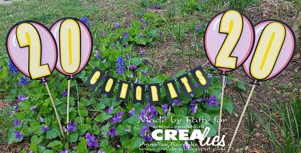 Crealies Cardzz Dies No. 23 Balloon (Cardsize) (CLCZ23)