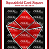 Crealies Cardzz Stansen No. 316 Squashfold Card Vierkant (CLCZ316)