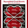 Crealies Cardzz Dies No. 315 Squashfold Card Heart (CLCZ315) Crealies Cardzz Dies No. 315 Squashfold Card Heart (CLCZ315)