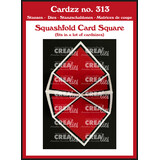 Crealies Cardzz Dies No. 313 Squashfold Card Square (CLCZ313)