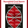 Crealies Cardzz Stansen No. 313 Squashfold Card Vierkant (CLCZ313)
