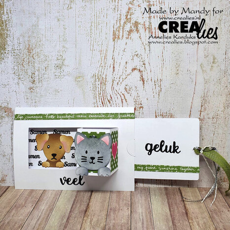 Crealies Cardzz Stansen No. 305 Pop Up Schuifsysteem (CLCZ305)