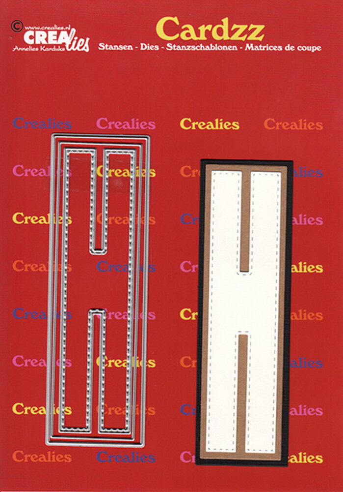 Crealies Cardzz Stansen No. 408 Letter H (CLCZ408)