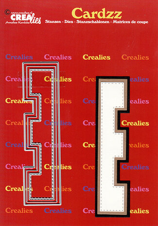 Crealies Cardzz Stansen No. 405 Letter E (CLCZ405)