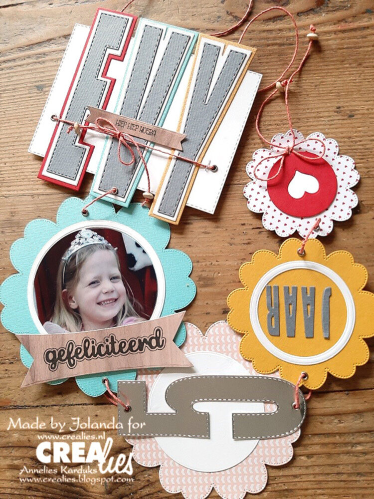 Crealies Cardzz Dies No. 405 Letter E (CLCZ405)