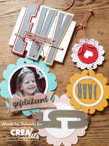 Crealies Cardzz Dies No. 405 Letter E (CLCZ405)