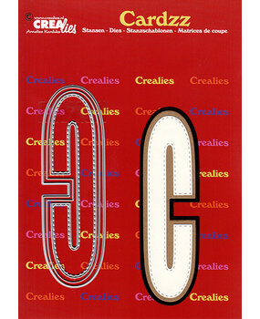 Crealies Cardzz Stansen No. 403 Letter C (CLCZ403)