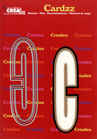 Crealies Cardzz Stansen No. 403 Letter C (CLCZ403)