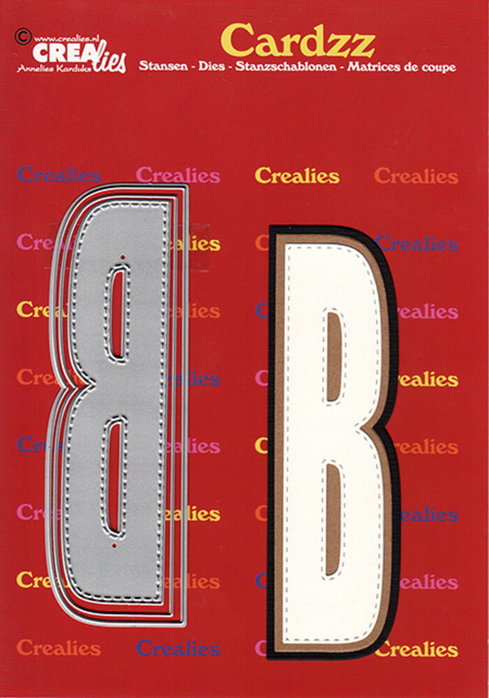 Crealies Cardzz Stansen No. 402 Letter B (CLCZ402)