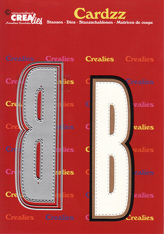 Crealies Cardzz Dies No. 402 Letter B (CLCZ402)