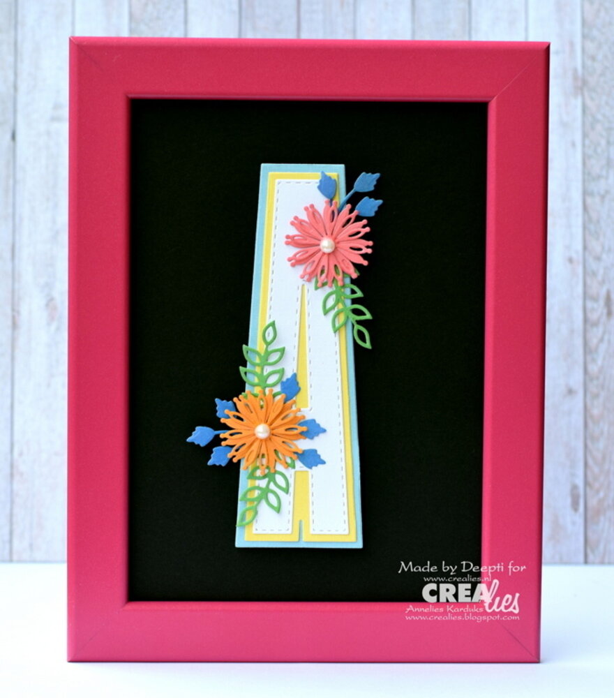 Crealies Cardzz Dies No. 401 Letter A (CLCZ401)