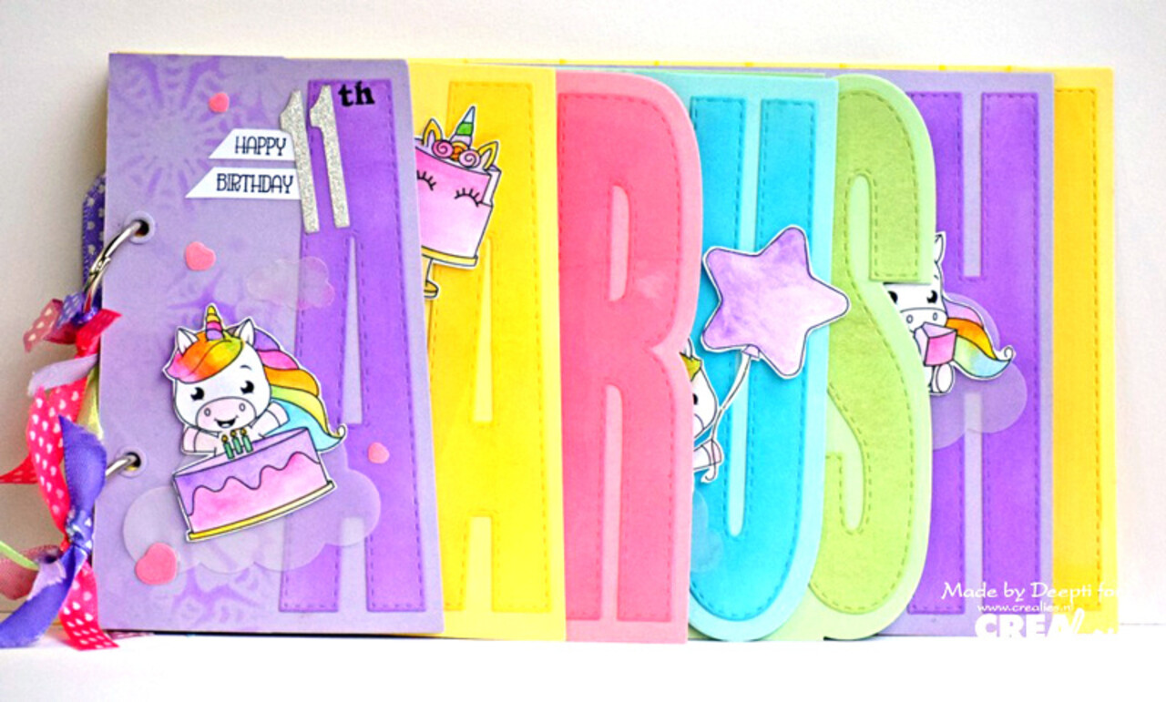 Crealies Cardzz Dies No. 401 Letter A (CLCZ401)