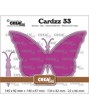 Crealies Cardzz Dies No. 33 Monarch Butterfly (CLCZ33)