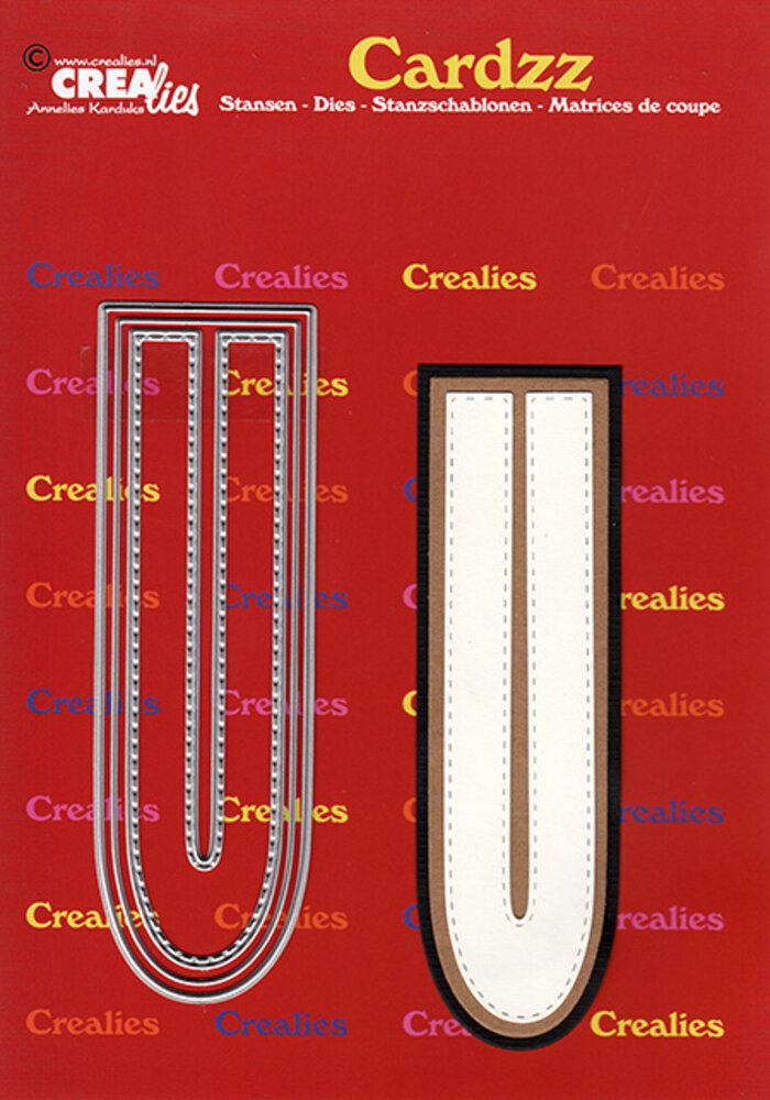 Crealies Cardzz Stansen No. 421 Letter U (CLCZ421)