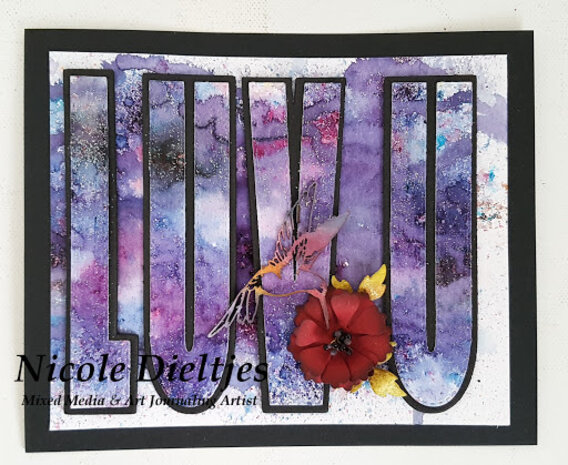 Crealies Cardzz Stansen No. 421 Letter U (CLCZ421)