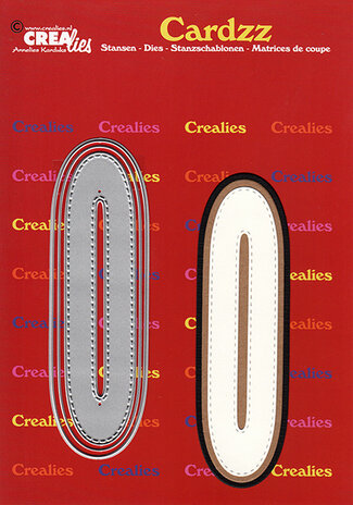 Crealies Cardzz Dies No. 415 Letter O (CLCZ415)