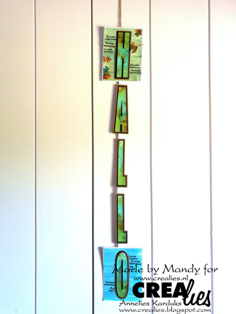 Crealies Cardzz Dies No. 415 Letter O (CLCZ415)