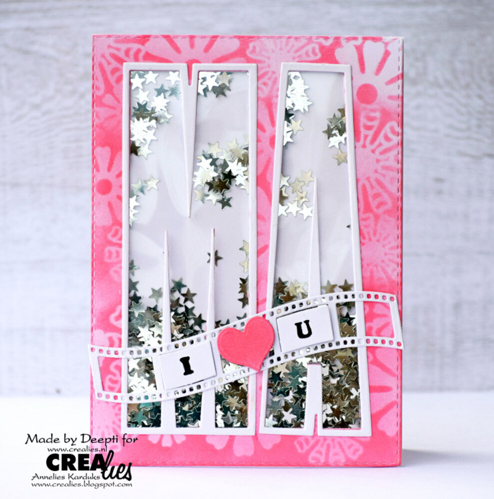 Crealies Cardzz Dies No. 413 Letter M (CLCZ413)
