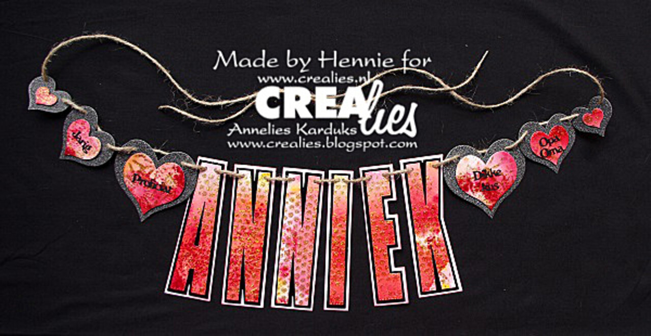 Crealies Cardzz Dies No. 411 Letter K (CLCZ411)