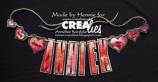 Crealies Cardzz Stansen No. 411 Letter K (CLCZ411)