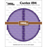 Crealies Cardzz Dies No. 594 Gatefold Circle Card (CLCZ594)