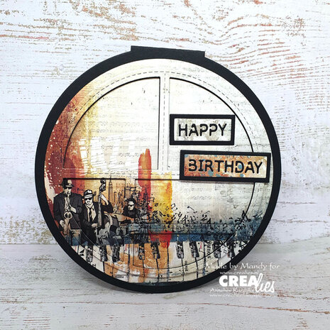 Crealies Cardzz Dies No. 591 Double Card Circle (CLCZ591)