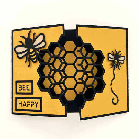 Crealies Cardzz Stansen No. 567 Gatefold Rechthoekige Kaart Horizontaal (CLCZ567)