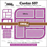 Crealies Cardzz Stansen No. 537 Frame & Inlay Olivia (CLCZ537) Crealies Cardzz Stansen No. 537 Frame & Inlay Olivia (CLCZ537)