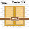 Crealies Cardzz Stansen No. 514 Gatefold Vierkante Kaart (CLCZ514) Crealies Cardzz Stansen No. 514 Gatefold Vierkante Kaart (CLCZ514)