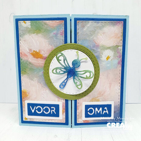 Crealies Cardzz Dies No. 514 Gatefold Square Card (CLCZ514)