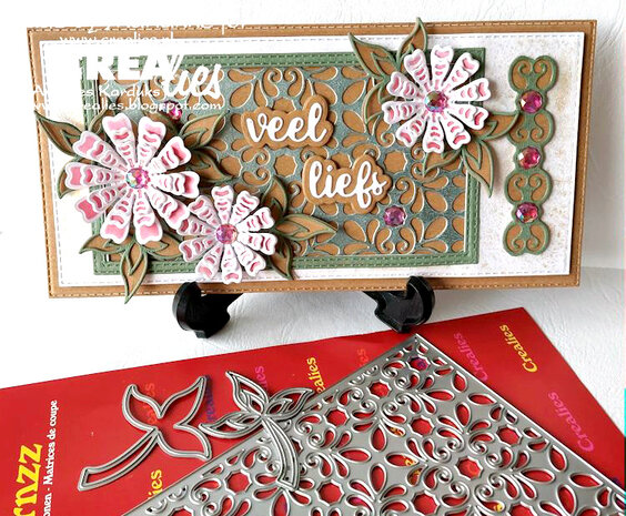 Crealies Cardzz Stansen No. 84 Mini Slimline D Dubbele Stiksteek (CLCZ84) Crealies Cardzz Stansen No. 84 Mini Slimline D Dubbele Stiksteek (CLCZ84)