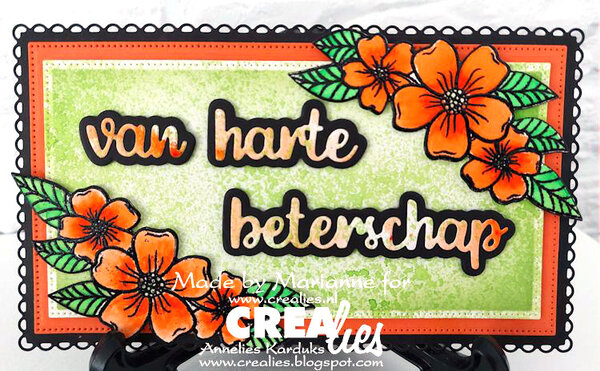 Crealies Cardzz Dies No. 82 Mini Slimline B (CLCZ82)