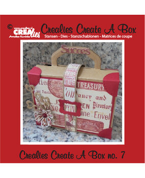 Crealies Create A Box Stansen No. 7 Koffertje (CCAB07)