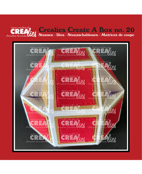 Crealies Create A Box Dies No. 20 Disco Ball Box (CCAB20)