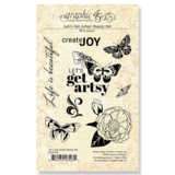 Graphic 45 Let's Get Artsy Stamp Set (4502758) (OUTLET) Graphic 45 Let's Get Artsy Stamp Set (4502758) (OUTLET)
