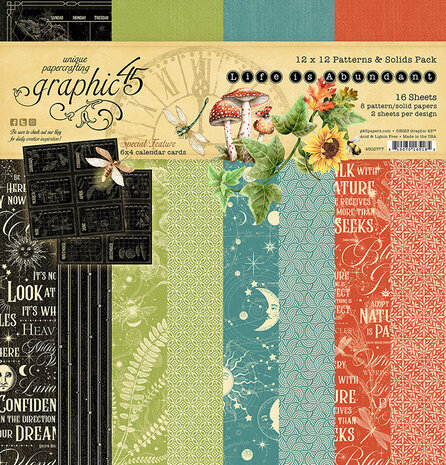 Scrapbook Paper Pad Pack 12x12,Brilliant life Vintage Pattern Printed Paper  ,Classic Old Looking Background Craft Papers for Scrapbooking Card Making