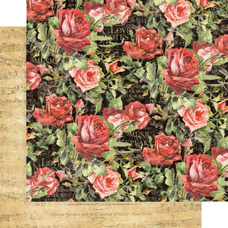 Graphic 45 Love Notes 12x12 Inch Collector's Edition Pack with Stickers (4502782) (DISCONTINUED)