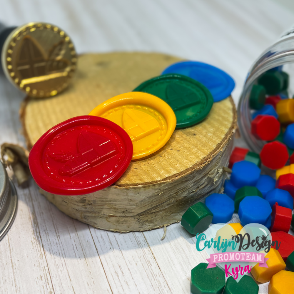 CarlijnDesign Wax Seal Stamp Sinterklaas (CDWX-0052) (DISCONTINUED) CarlijnDesign Wax Seal Stamp Sinterklaas (CDWX-0052) (DISCONTINUED)