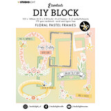 Studio Light Floral Pastel Frames DIY Block (SL-ES-DCB65) (OUTLET)