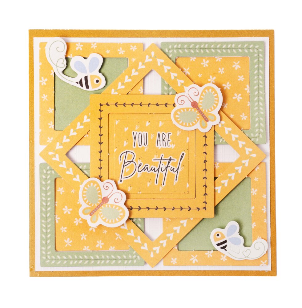 Studio Light Floral Pastel Frames DIY Block (SL-ES-DCB65) (OUTLET) Studio Light Floral Pastel Frames DIY Block (SL-ES-DCB65) (OUTLET)
