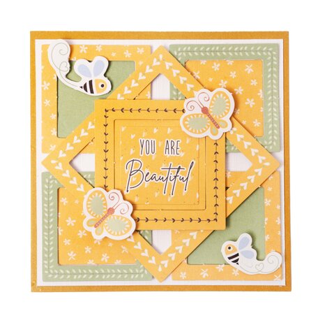 Studio Light Floral Pastel Frames DIY Block (SL-ES-DCB65) (OUTLET) Studio Light Floral Pastel Frames DIY Block (SL-ES-DCB65) (OUTLET)
